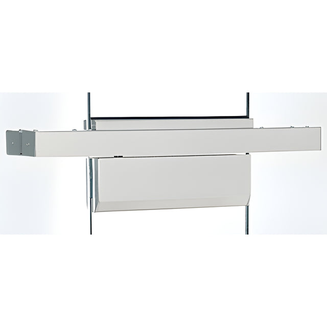 CRL Satin Anodized Single Floating Header for Overhead Concealed Door Closers for 36" Wide Opening