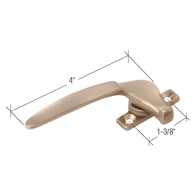 CRL Satin Brass Cam Handle - Left Hand