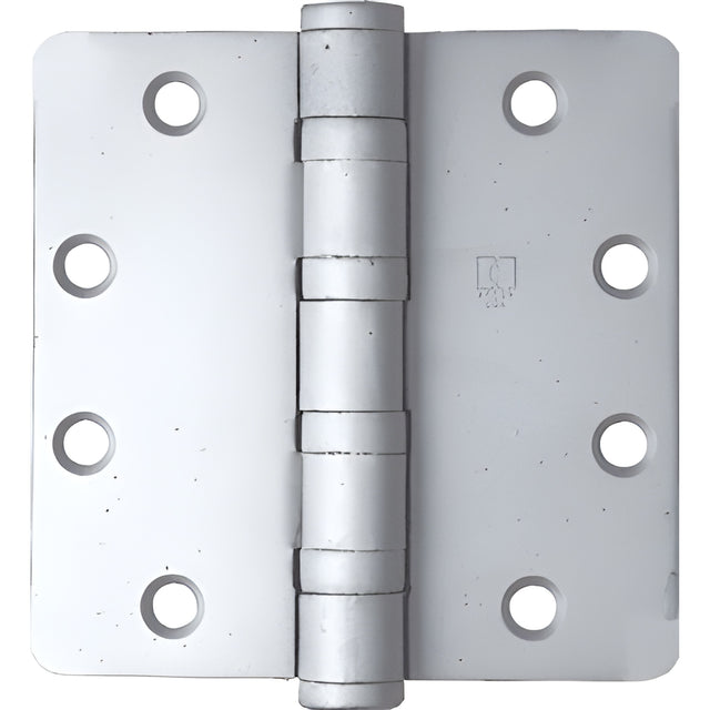 CRL Satin Chrome Non-Removable Pin Heavy Weight 1/4" Radius Ball Bearing Template Butt Hinge