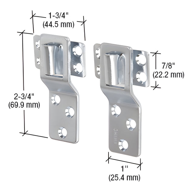 CRL Screen and Storm Window Sash Hangers - Carded