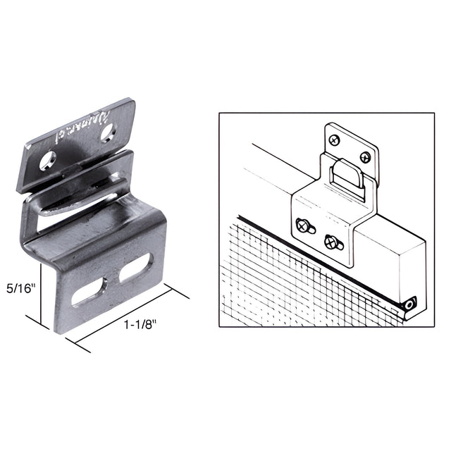 CRL Screen and Storm Window Top Hangers