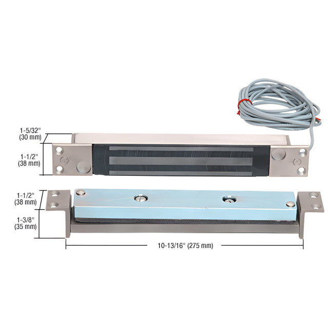 CRL Securitron® Electromagnetic Mortise Shear Aligning Magnalock