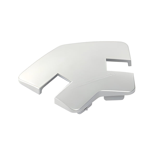 CRL Silver Metallic Notched Cap for 135 Degree Center Post