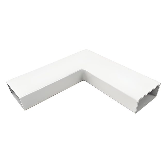CRL Sky White 1100 Series 1”x 2” Aluminum 90º Corner Tubing
