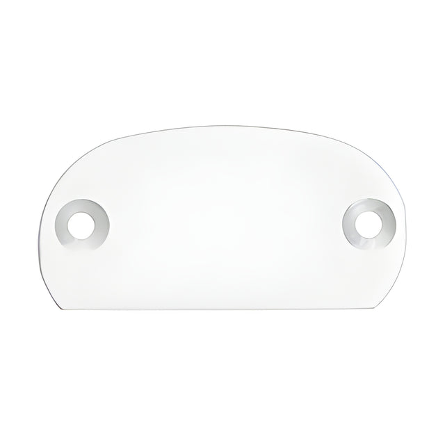 CRL Sky White 320X Series Decorative End Cap
