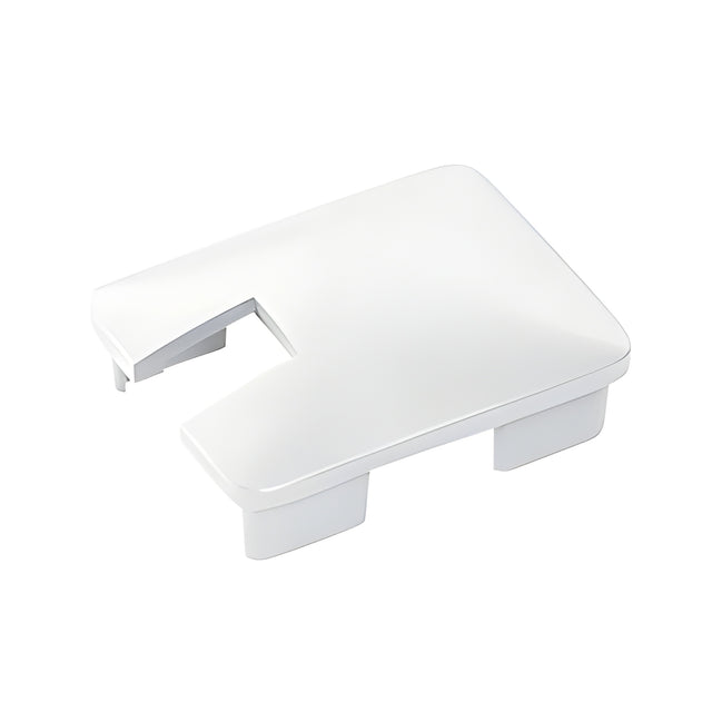 CRL Sky White Notched Cap for 180 Degree End Post
