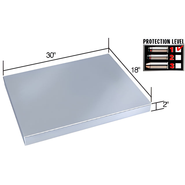 CRL Stainless Steel 30" Wide x 18" Deep Shelf