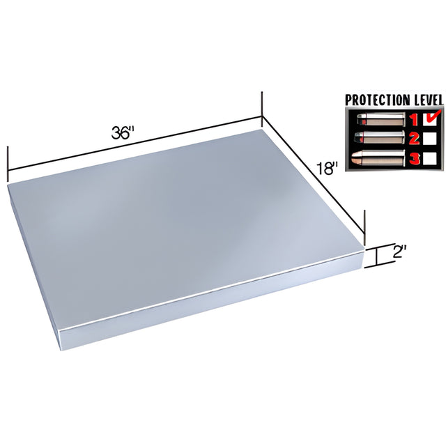 CRL Stainless Steel 36" Wide x 18" Deep Shelf