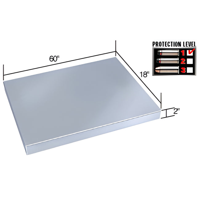 CRL Stainless Steel 60" Wide x 18" Deep Shelf