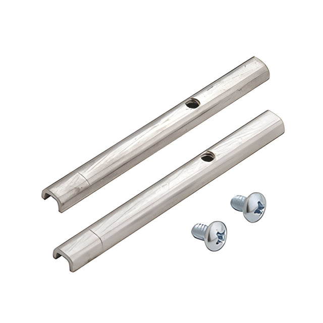 CRL Stainless Steel Pivot Bar - 2 Pack With Screws