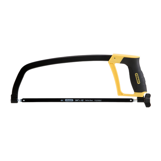 CRL Stanley® Black/Yellow 12" Solid Frame Hacksaw