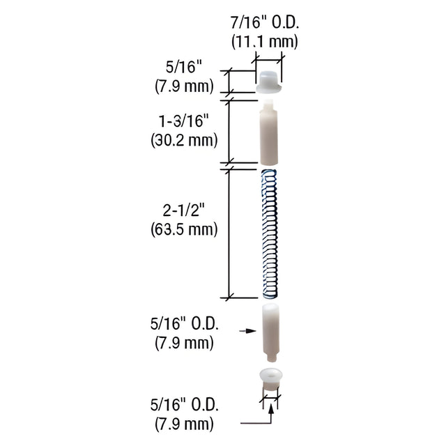 CRL Storm Door Hinge Pins
