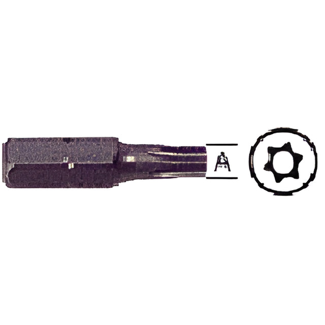 CRL T25 Tamper-Proof Torx® Insert Bit