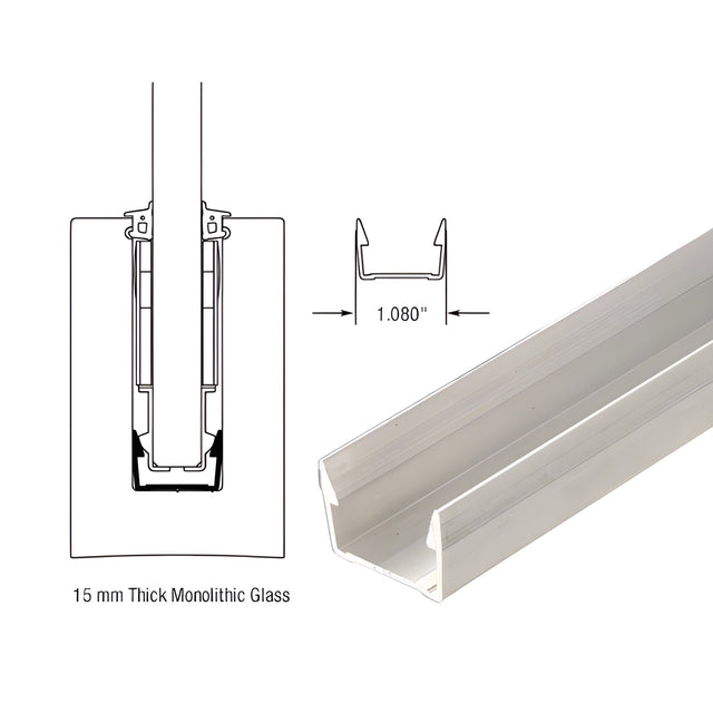 CRL TAPER-LOC® XA Mill Aluminum 10" Setting Base for B6N and 8B58 Base Shoe