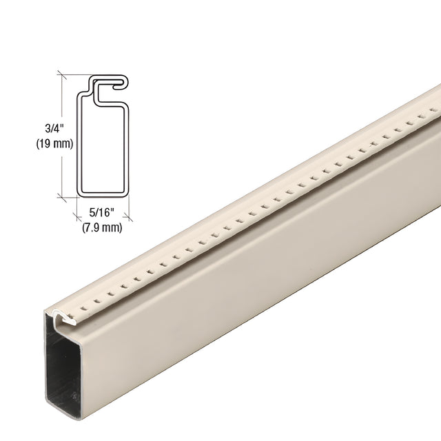 CRL Tan 3/4" x 5/16" Roll Formed Screen Frame 146"