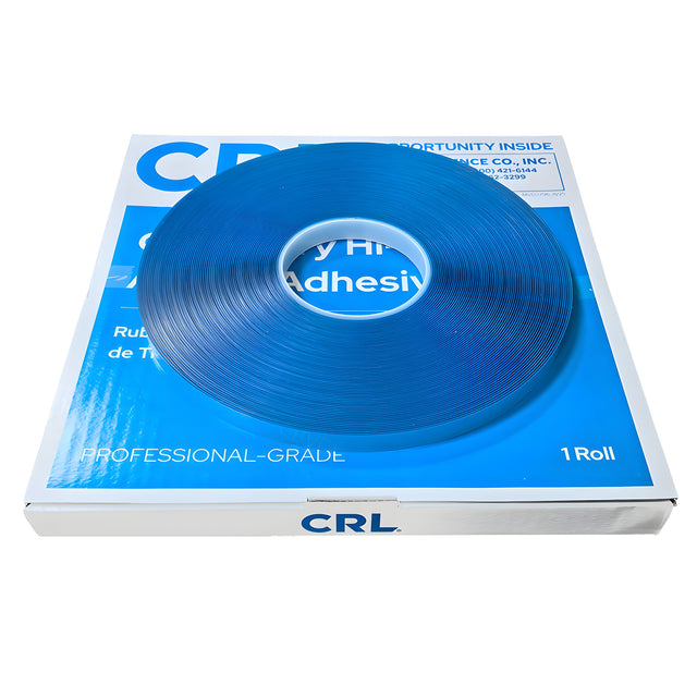 CRL Clear .040" x 1/2" x 108' Double Sided Acrylic Very Hi-Bond Adhesive Tape