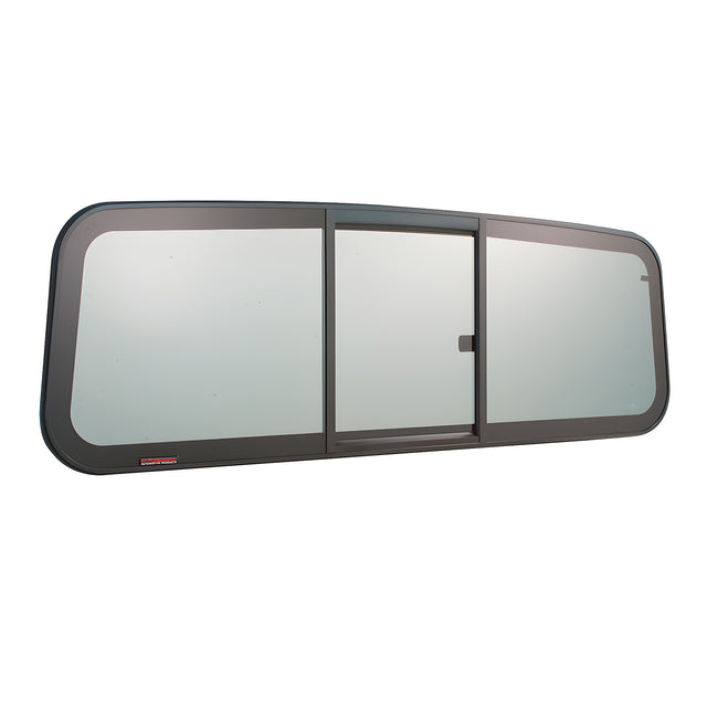 CRL Tri-Vent Three Panel Big Rig Slider with Solar Glass 2001+ Navistar (International) Conventional Cabs