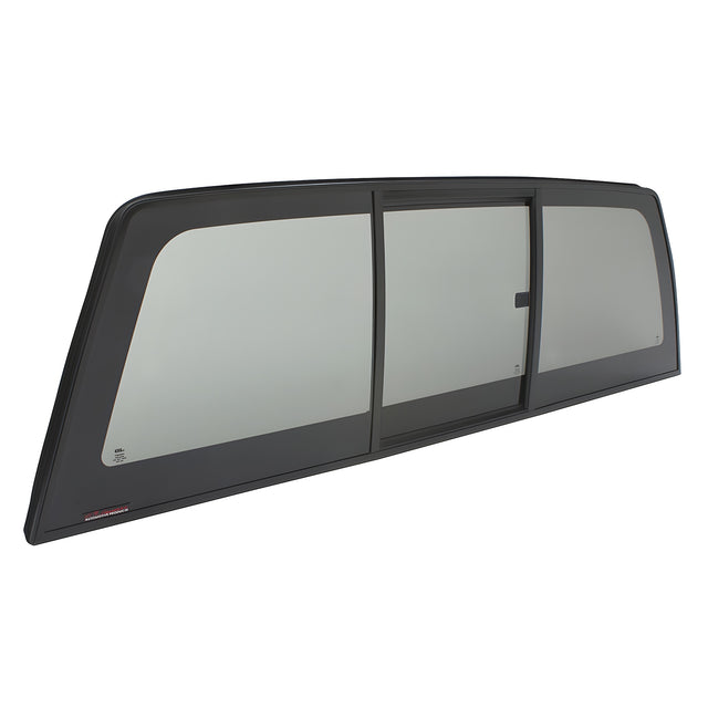 CRL Tri-Vent Three Panel Manual Rear Slider for 2017 Ford Super-Duty F250/F350/F450/F550