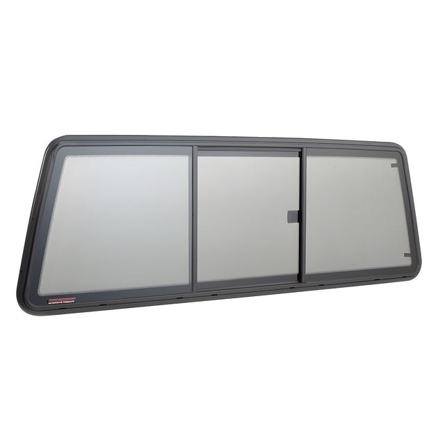 CRL Tri-Vent Three Panel Slider with Solar Glass for 1998+ Ford Ranger 2 and 4 Door Cabs