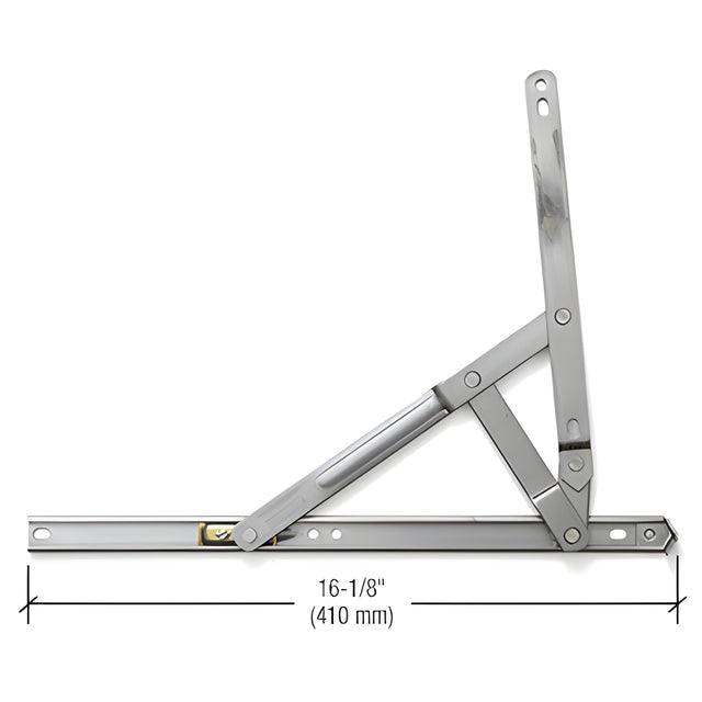 CRL Truth® 90 Degree 4-Bar Hinge - 16-1/8" Length