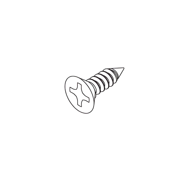 CRL - U.S. Aluminium #10 x 3/4" PFH Screw - 200/Pk