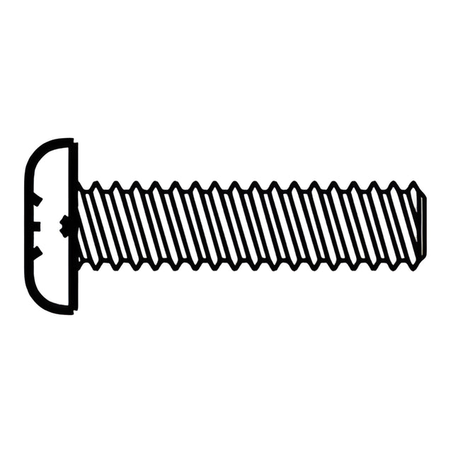 CRL-U.S. Aluminum 1/4-20 x 1" Machine Screw, Bronze Black Anodized