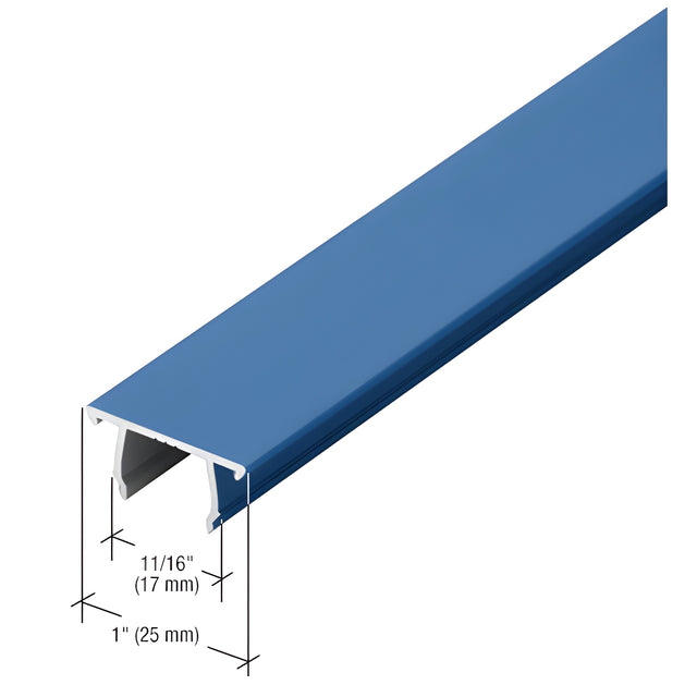 CRL-U.S. Aluminum 1/4" Pocket Insert, Custom Paint - 21'-2"