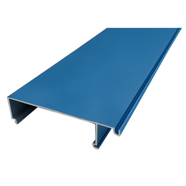 CRL-U.S. Aluminum 1" to 1/4" Glass Reducer Bead for Inside Glaze, Custom Paint- 24'-2"