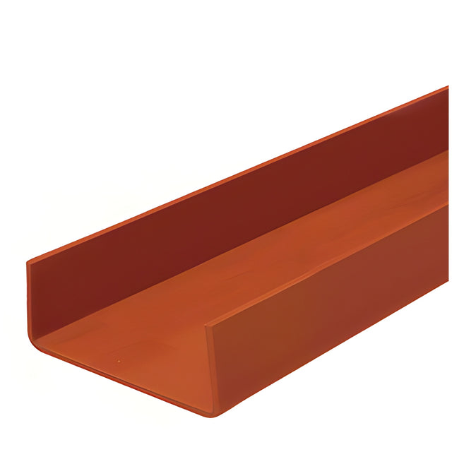 CRL-U.S. Aluminum 10 Gauge Steel Stiffener 3-3/4" x 1-1/2" x 16'