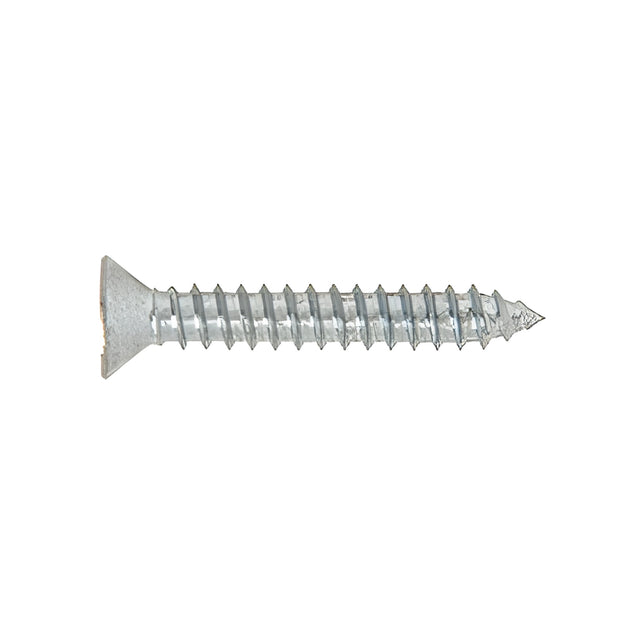CRL-U.S. Aluminum #10 x 1-1/4" Zinc Plated FH SMS for Screw Applied Glazing Adaptors- 100/Pk