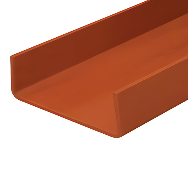 CRL-U.S. Aluminum 12 Gauge Steel Stiffener 4-1/8" x 3/4" x 16'