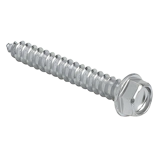 CRL-U.S. Aluminum #12 x 2" Hex Washer Head Sheet Metal Screw - 100/Pk