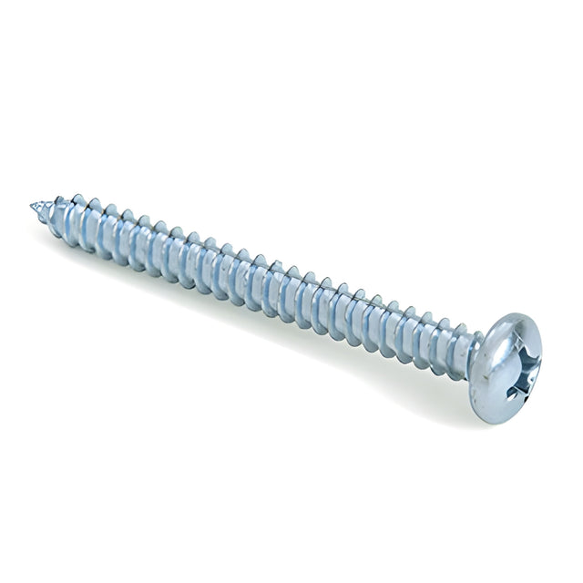 CRL-U.S. Aluminum #12 x 2" Phillips Pan Head Sheet Metal Screw - 100/Pk