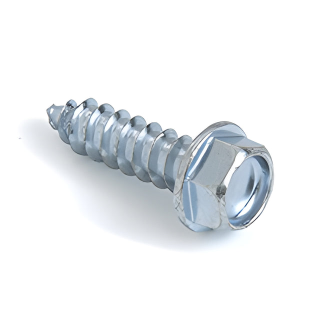 CRL-U.S. Aluminum #12 x 3/4" Hex Washer Head Sheet Metal Screw - 100/Pk