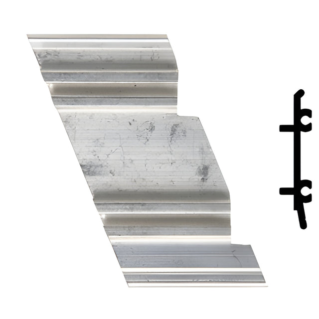 CRL-U.S. Aluminum 135º Left Hand Inside Corner Anchor Clip - 4/Pk
