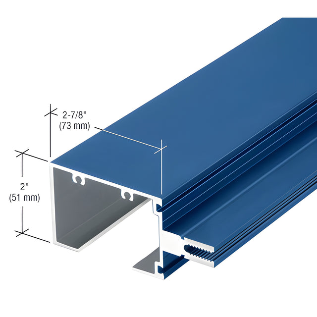 CRL-U.S. Aluminum 2-7/8" Perimeter Mullion for Screw Spline and Multi-Lite Units, Custom Paint - 24'-2"