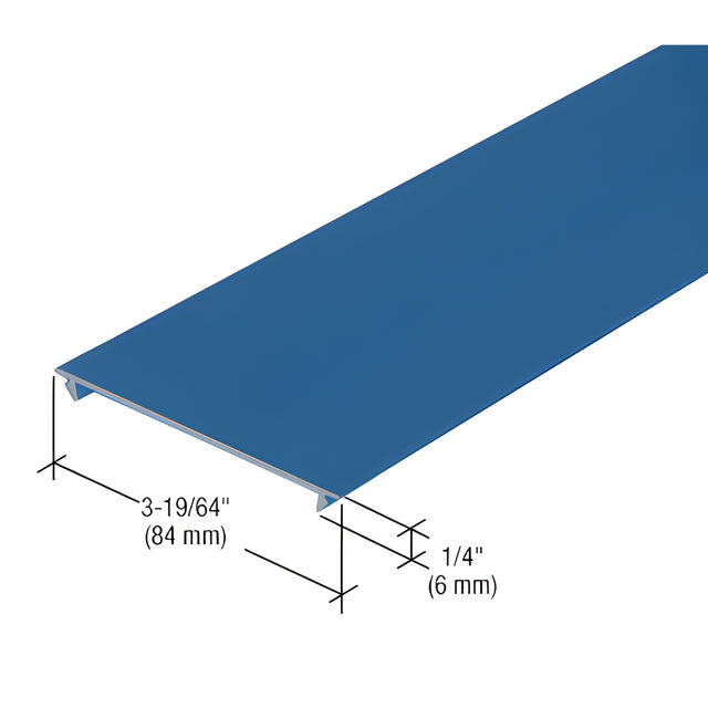 CRL-U.S. Aluminum 3-19/64" Horizontal Insert, Custom Paint - 24'-2"