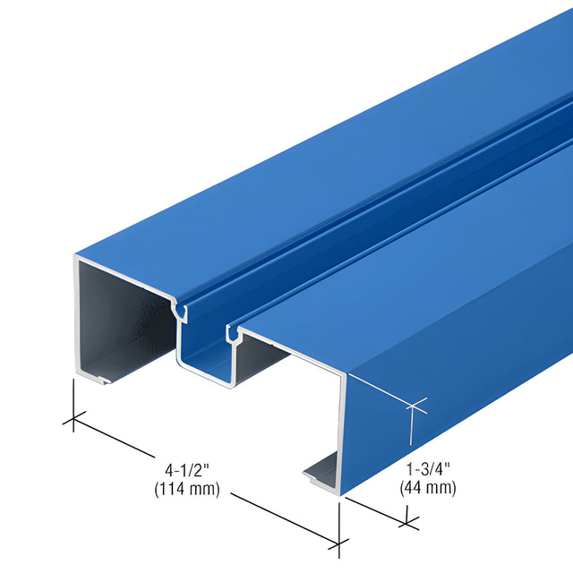 CRL-U.S. Aluminum 4-1/2" Open Back Vertical Mullion, Custom Paint - 24'-2"
