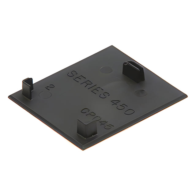 CRL-U.S. Aluminum 4-1/2" System Vertical Closure Plate for 1/4" Glazing - 20/Pk
