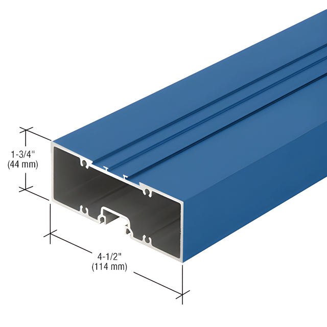 CRL-U.S. Aluminum 4-1/2" x 1-3/4" Offset Hung Door Header, Custom Paint - 21'-4"