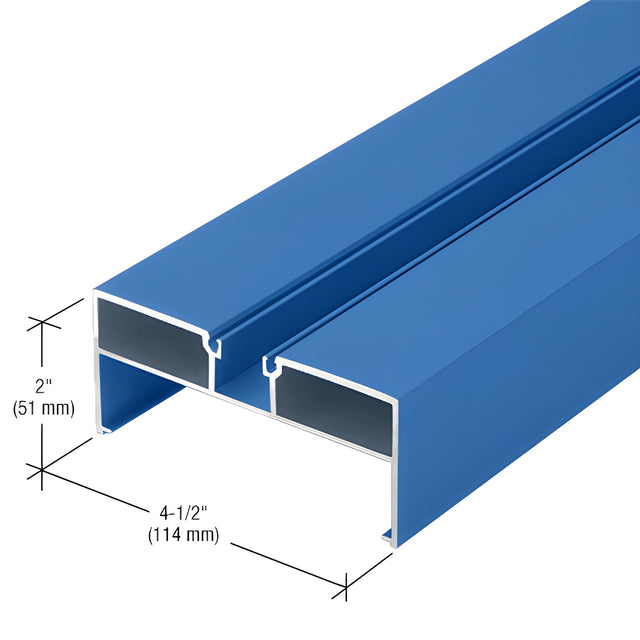CRL-U.S. Aluminum 4-1/2" x 2" Hollow Door Jamb, Custom Paint - 24'-2"