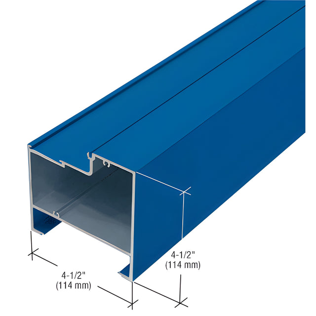 CRL-U.S. Aluminum 4-1/2" x 4-1/2" Bulkhead, Custom Paint - 24'-2"