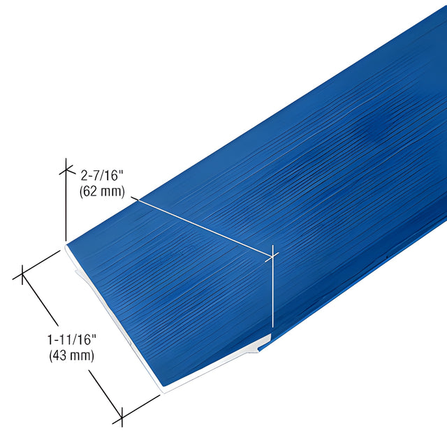 CRL-U.S. Aluminum 4" Inside Corner Interior Trim, Custom Paint - 24'-2"