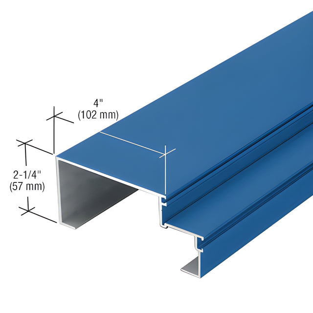 CRL-U.S. Aluminum 4" Jamb Mullion, Custom Paint - 24'-2"