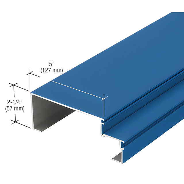 CRL-U.S. Aluminum 5" Jamb Mullion Panel or Shear Block Assembly, Custom Paint - 24'-2"
