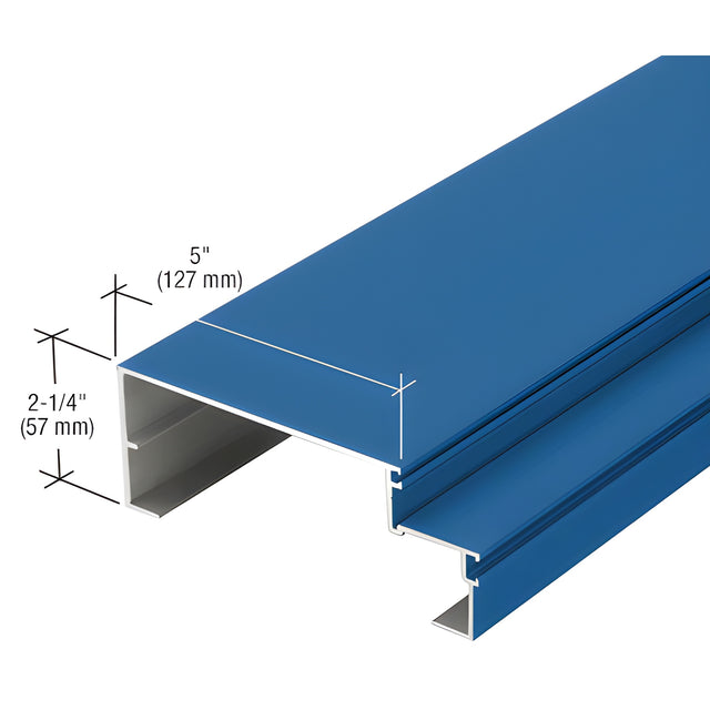 CRL-U.S. Aluminum 5" Sill Mullion Shear Block Assembly, Custom Paint - 24'-2"