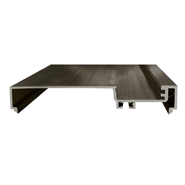 CRL-U.S. Aluminum 6" Male Split Mullion, Dark Bronze Anodic- 24'-2"