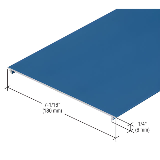 CRL-U.S. Aluminum 7-1/16" Horizontal Insert, Custom Paint - 24'-2"