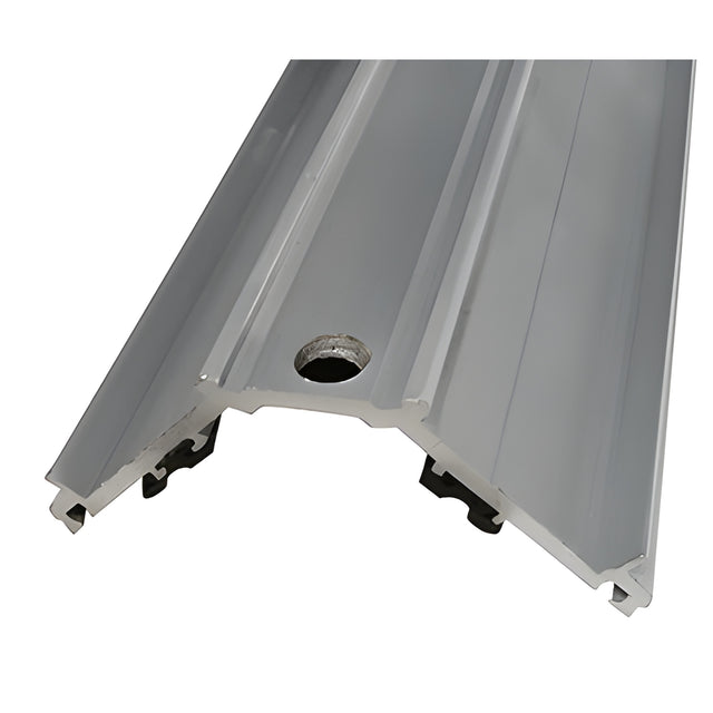 CRL-U.S. Aluminum 90 Degree Captured Outside Corner Pressure Bar, Mill, 24'