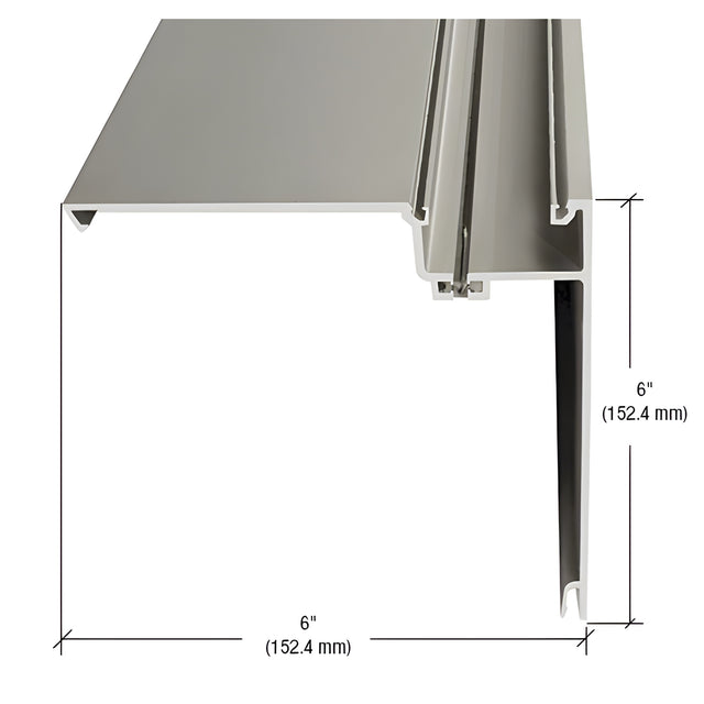 CRL-U.S. Aluminum 90 Degree Corner Half Section - 24'-2"